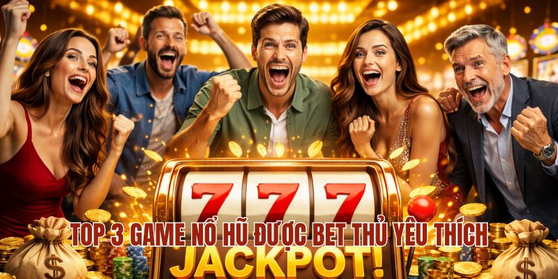 Top 3 game nổ hũ được bet thủ yêu thích